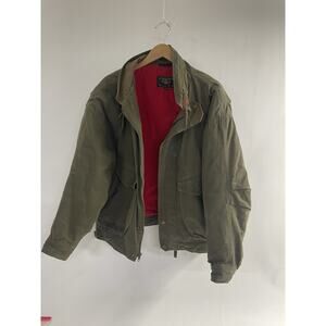 Vintage Aviator By Zero King Bomber Jacket Green Size XL